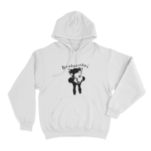Beabadoobee Portrait Unisex Hoodie White