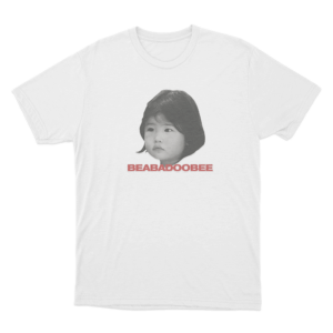 Monochrome Kid Photo Unisex T Shirt White