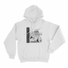 She Plays Bass Unisex Hoodie White