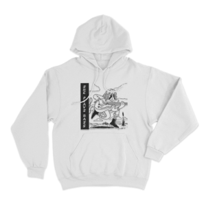 She Plays Bass Unisex Hoodie White